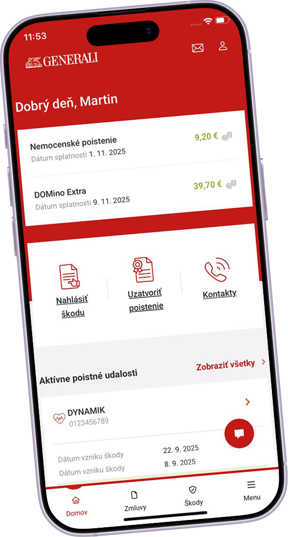 Screenshot aplikácie