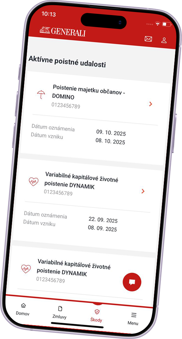 Screenshot aplikácie