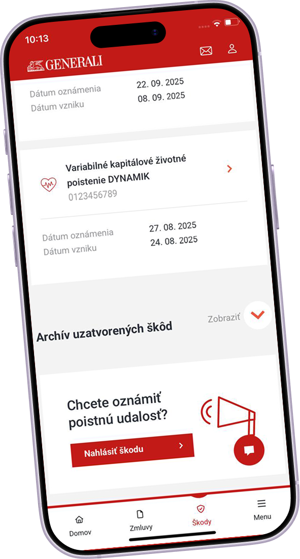 Screenshot aplikácie